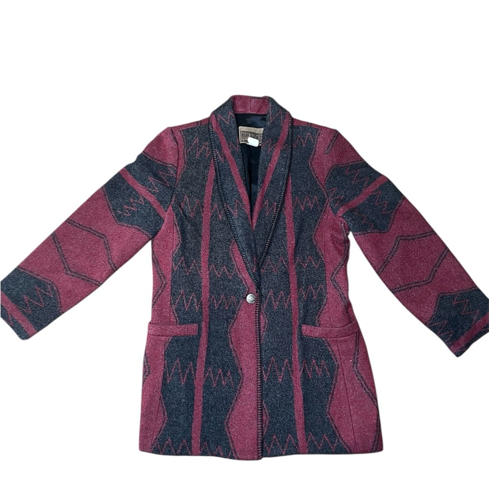 Vintage Circle T Roughrider Aztec Western Jacket Men’s Medium